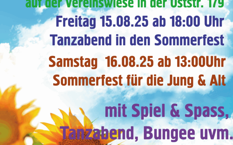 15. /16.08. SOMMERFEST