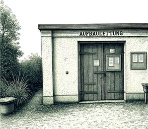 Gemeinschaftsstunden- Bereich Friedhof T3